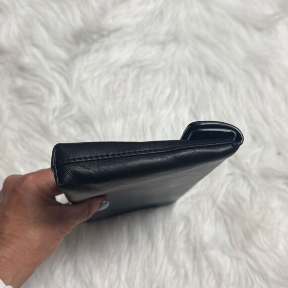 Tory Burch Black Leather Miller Clutch NEW - Picture 9 of 9